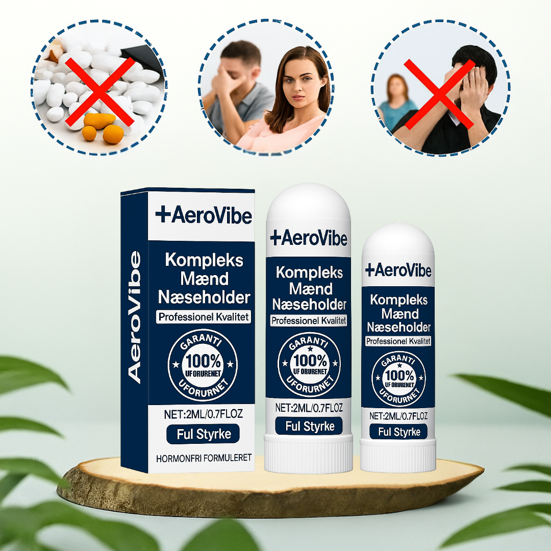 AeroVibe™ - Inhalator til øjeblikkelig Oprejsning