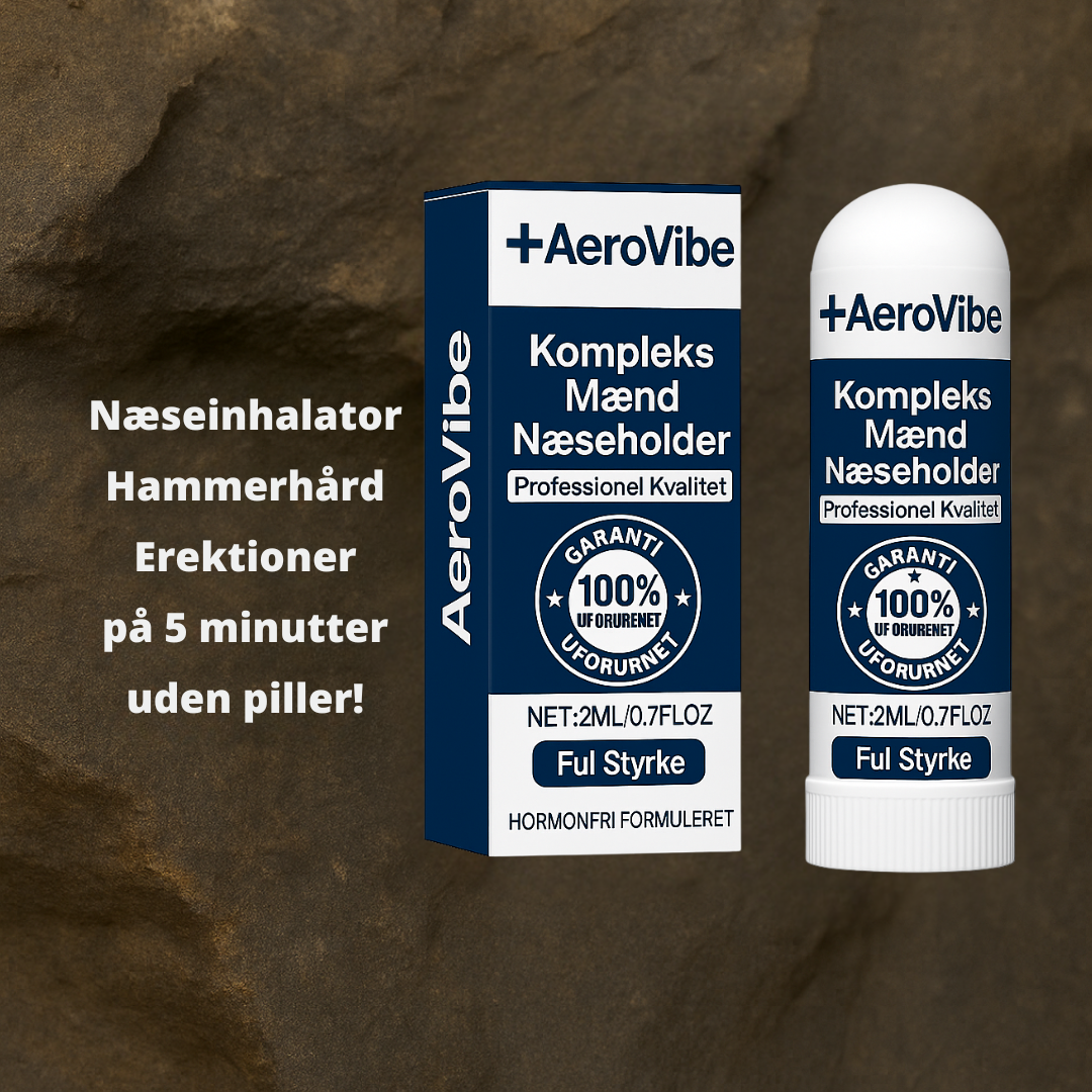 AeroVibe™ - Inhalator til øjeblikkelig Oprejsning