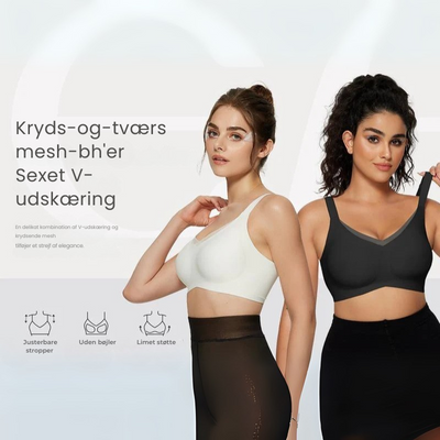 Agnes™ – Trådløs V-hals komfort-BH