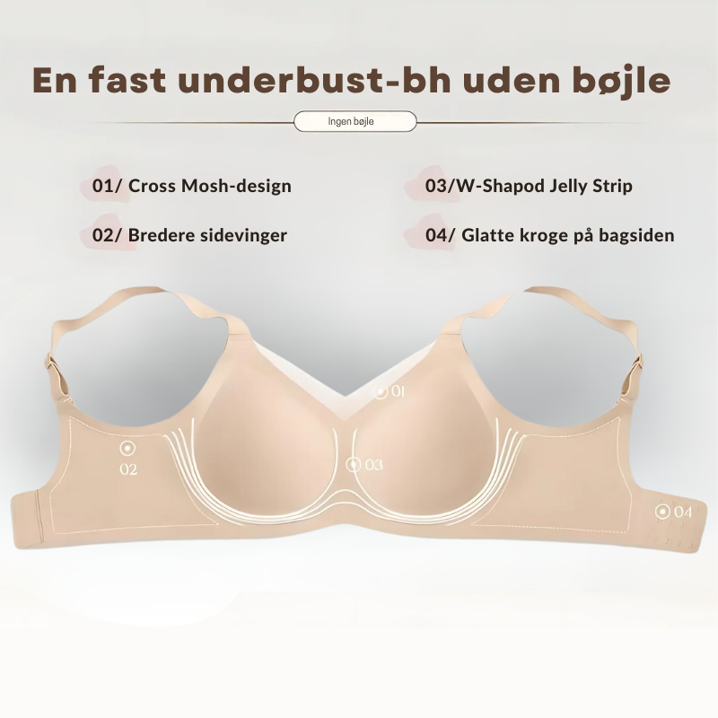 Agnes™ – Trådløs V-hals komfort-BH