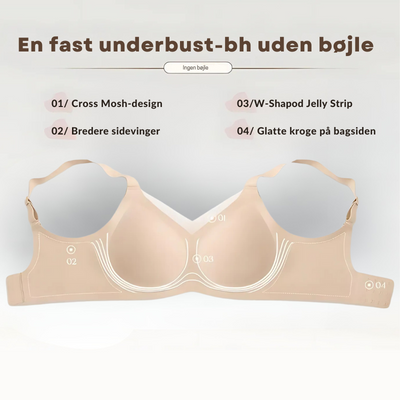 Agnes™ – Trådløs V-hals komfort-BH