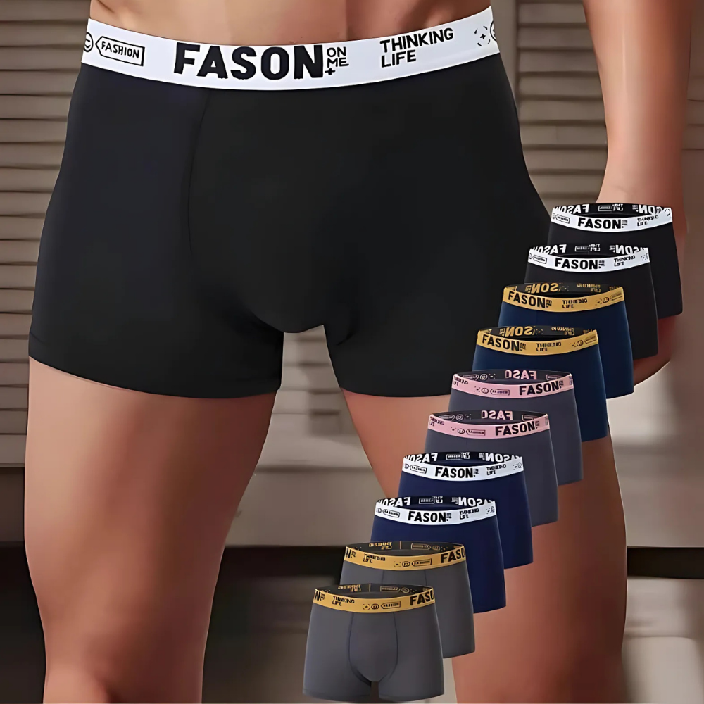 Albert™ – Åndbare 10-pak Herreboxershorts