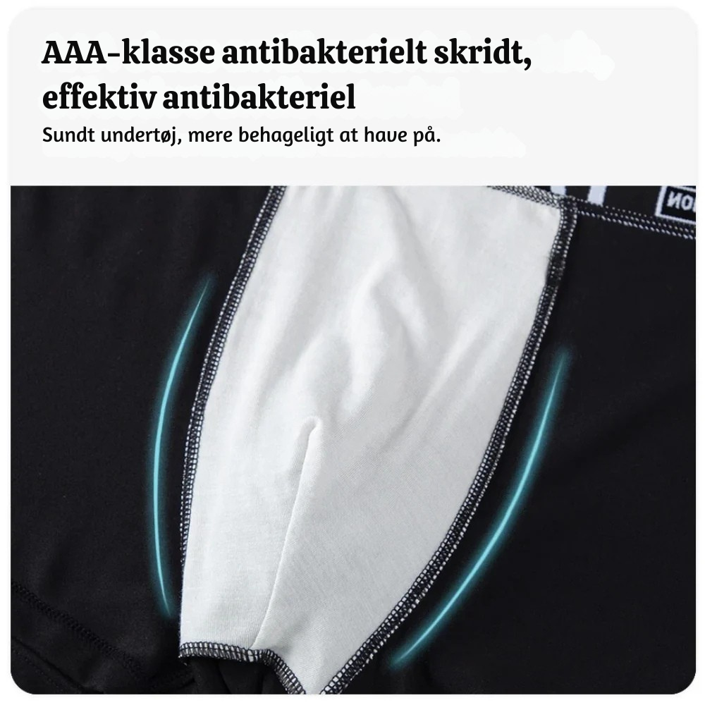 Albert™ – Åndbare 10-pak Herreboxershorts