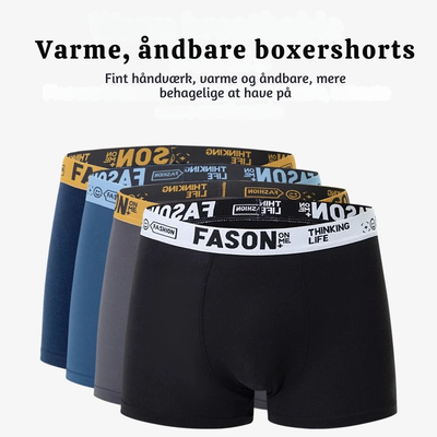 Albert™ – Åndbare 10-pak Herreboxershorts