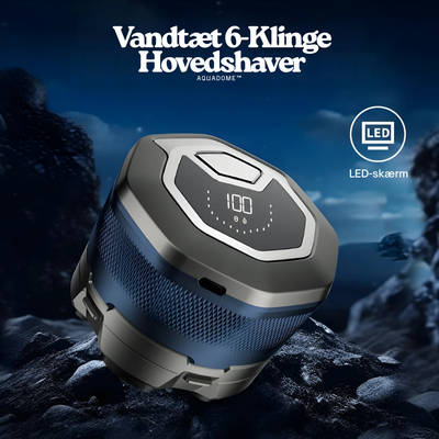 AquaDome™ – Vandtæt 6-Klinge Hovedshaver