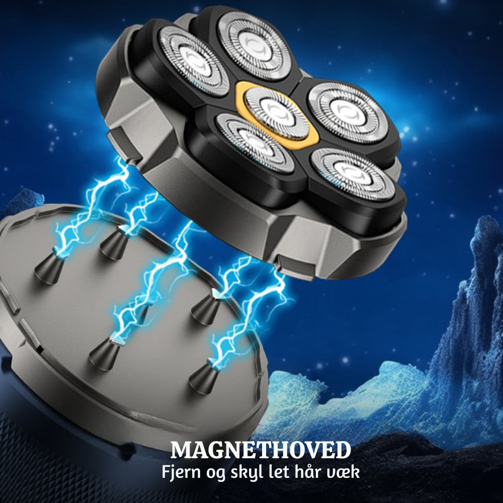 AquaDome™ – Vandtæt 6-Klinge Hovedshaver