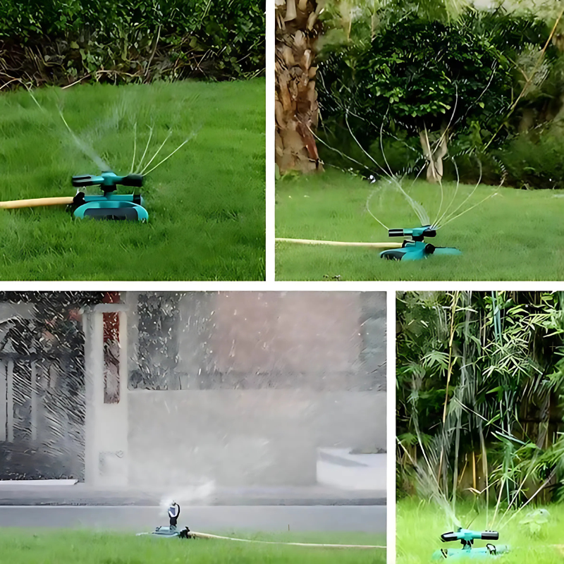 AquaSpin™ – Automatisk 360° Havesprinkler