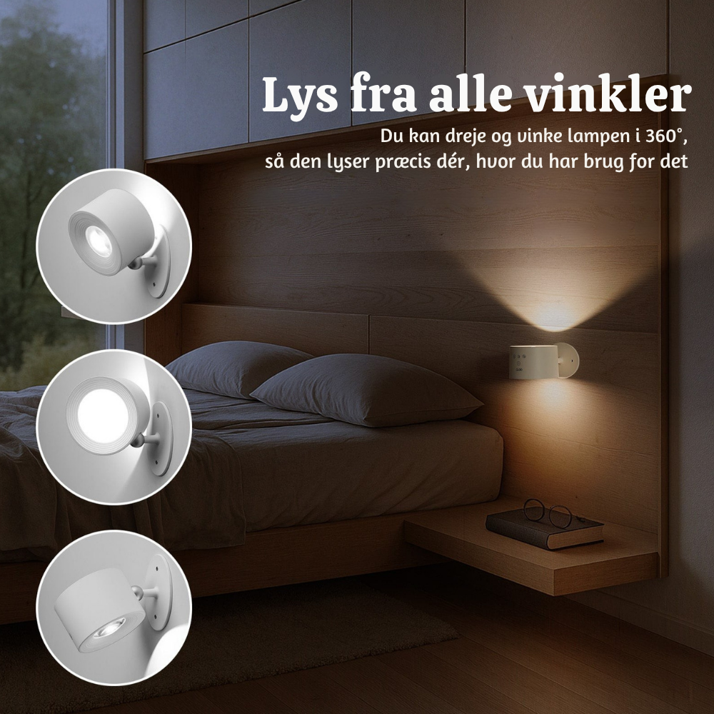 AuraLite™ – Trådløs Magnetisk Spotlampe