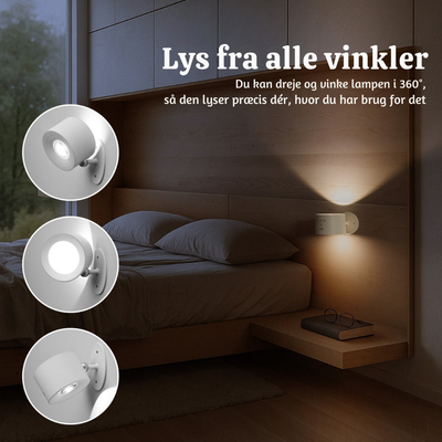 AuraLite™ – Trådløs Magnetisk Spotlampe