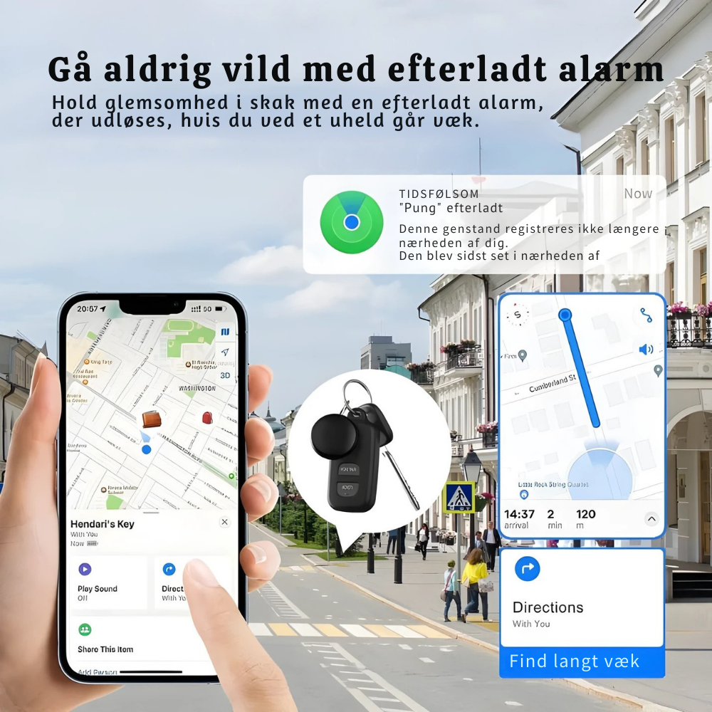 AutoTrack™ – Smart GPS Tracker i Lommeformat