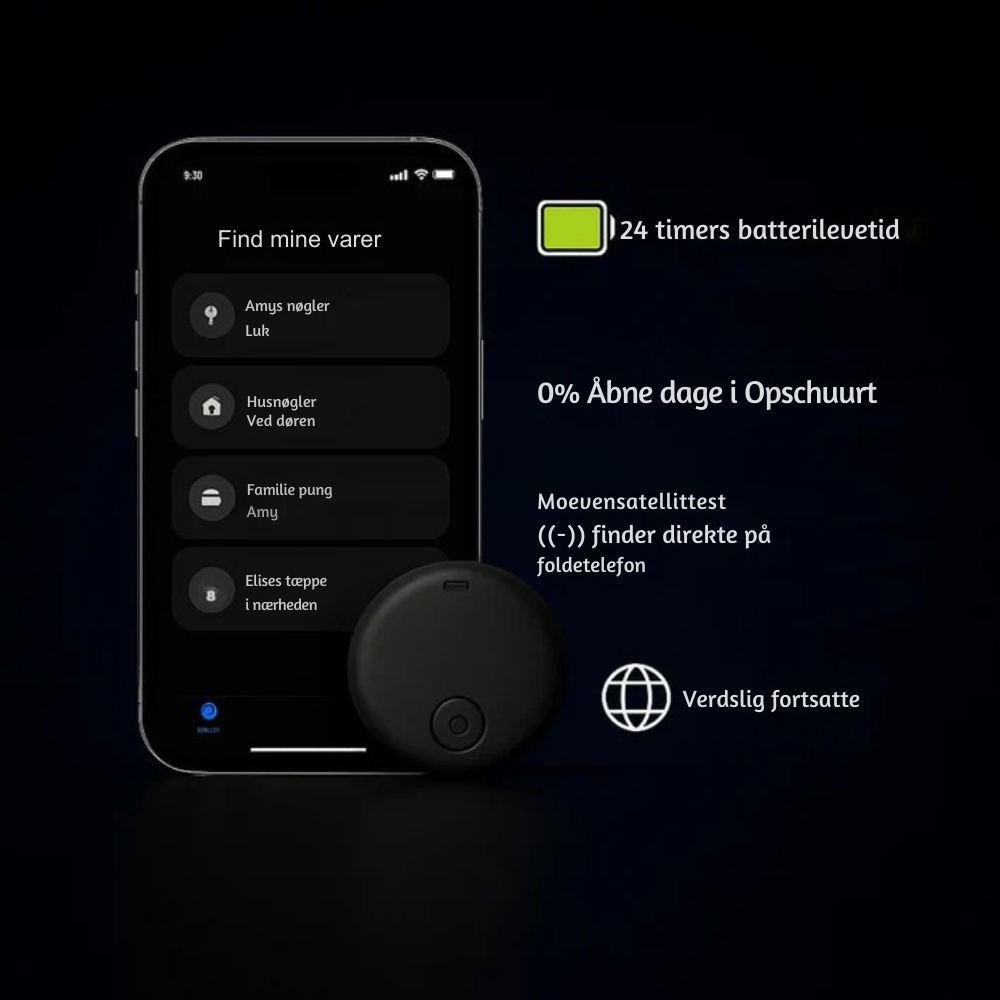 AutoTrack™ – Smart GPS Tracker i Lommeformat
