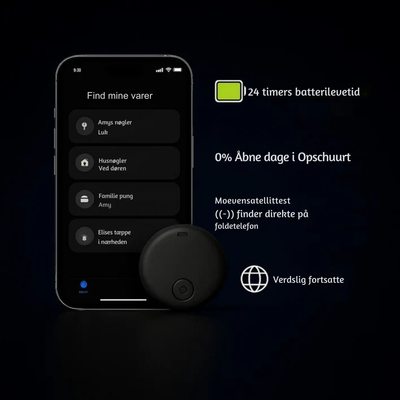 AutoTrack™ – Smart GPS Tracker i Lommeformat