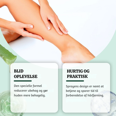 BareLuxe™ – Smertefri Hårfjerningsspray
