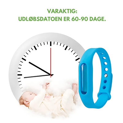 BuzzShield™ - Familiesikkert Myggeafvisende Armbånd