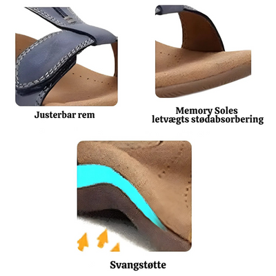 Celina™ – Moderne Ortopædiske Komfortsandaler