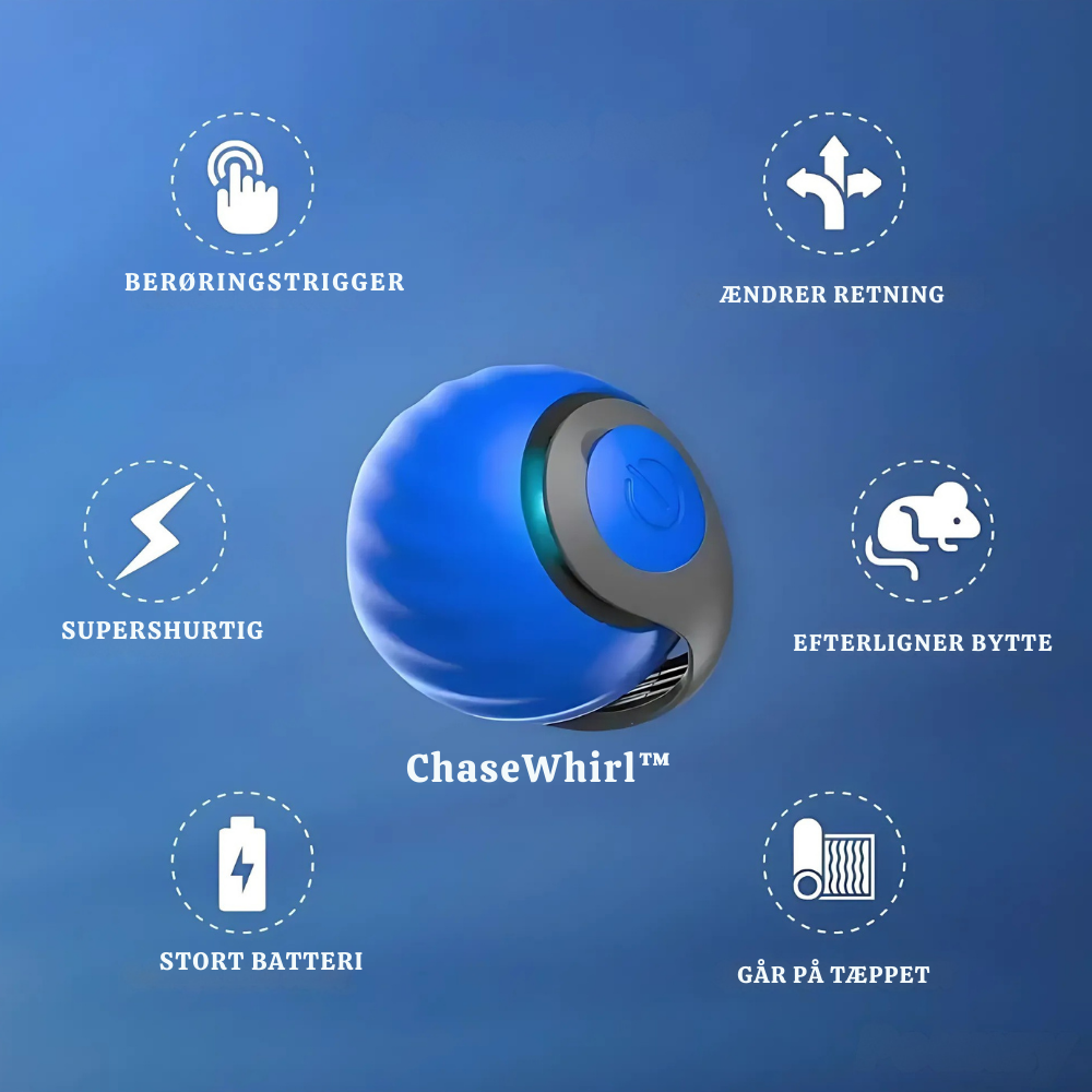ChaseWhirl™ – Smart Interaktiv Kattebold