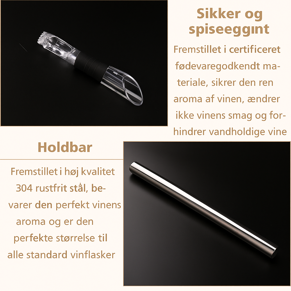 ChillPour™ - Øjeblikkelig Drypfri Vinkøler