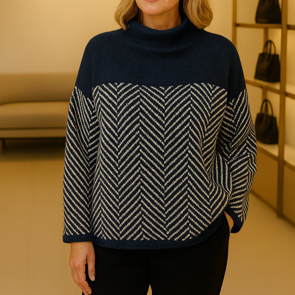 Verena™ – Tidløs Hyggelig Turtleneck Trøje