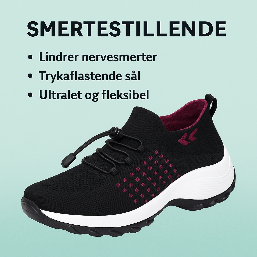 Kirstine™ – Letvægts Sko med Ekstra Komfort