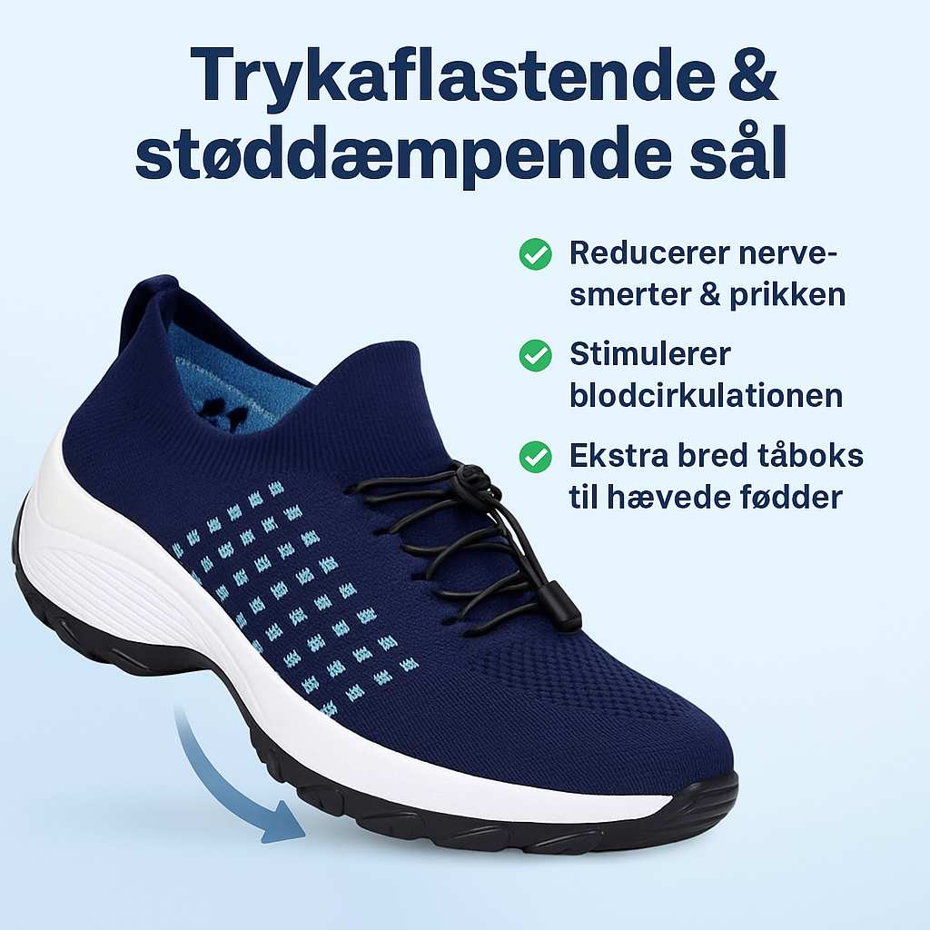 Kirstine™ – Letvægts Sko med Ekstra Komfort