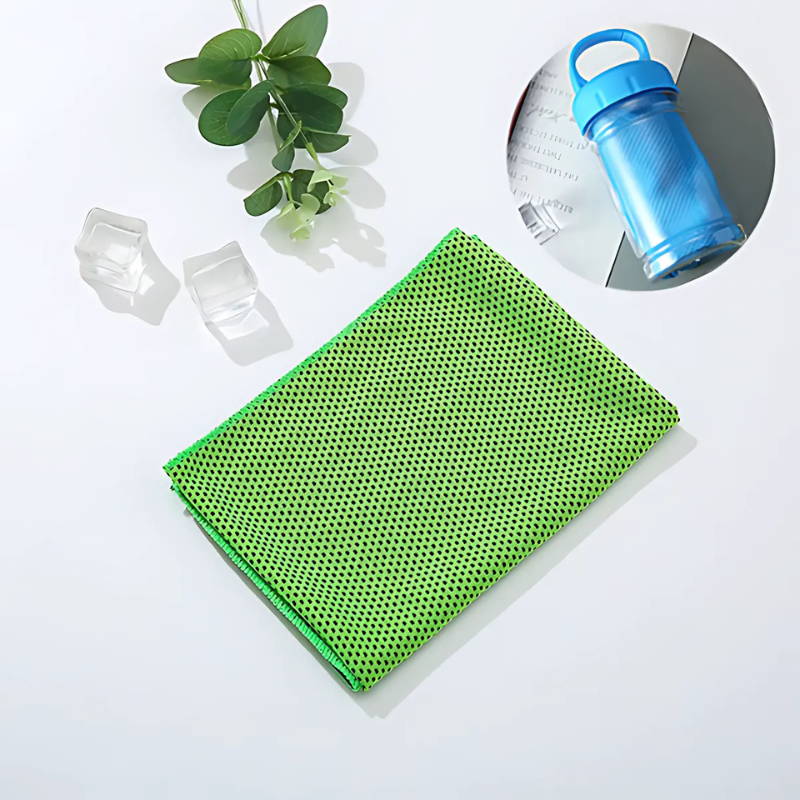 ChillMate™ – Genanvendeligt og Bærbart Kølehåndklæde