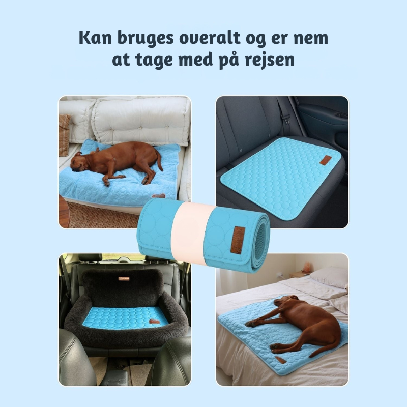 ChillPaws™ – Hundemåtte med Øjeblikkelig Afkøling
