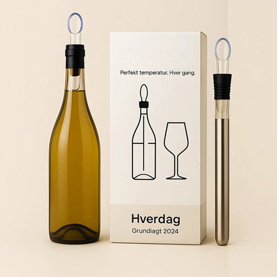 ChillPour™ - Øjeblikkelig Drypfri Vinkøler