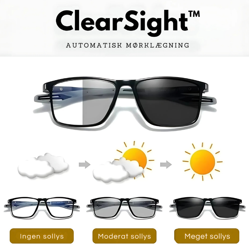 ClearSight™ – Multifokale Adaptive Briller