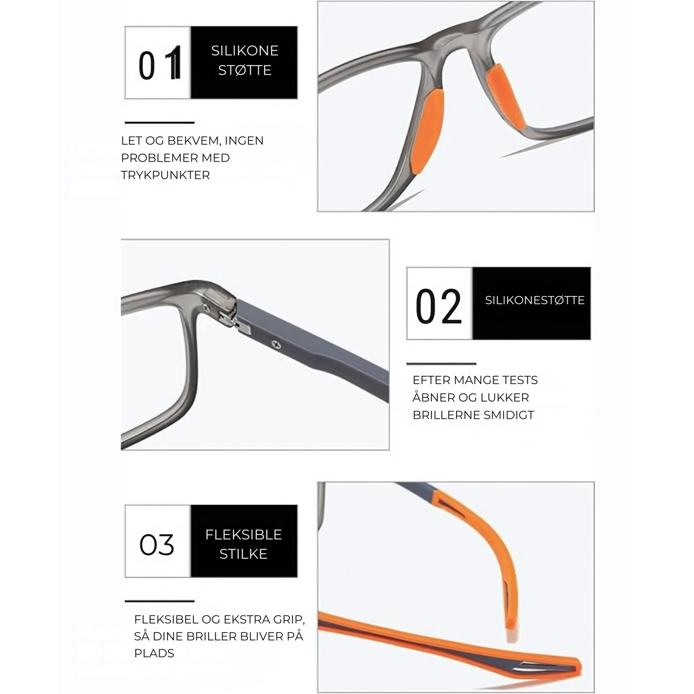 ClearSight™ – Multifokale Adaptive Briller