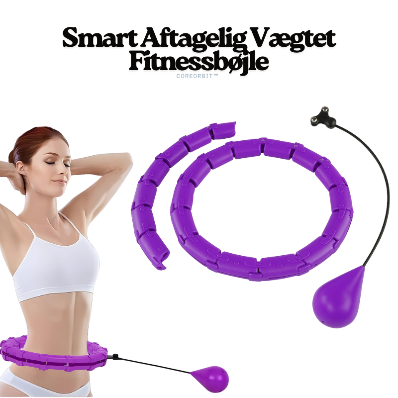 CoreOrbit™ – Smart Aftagelig Vægtet Fitnessbøjle