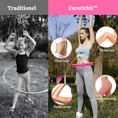 CoreOrbit™ – Smart Aftagelig Vægtet Fitnessbøjle