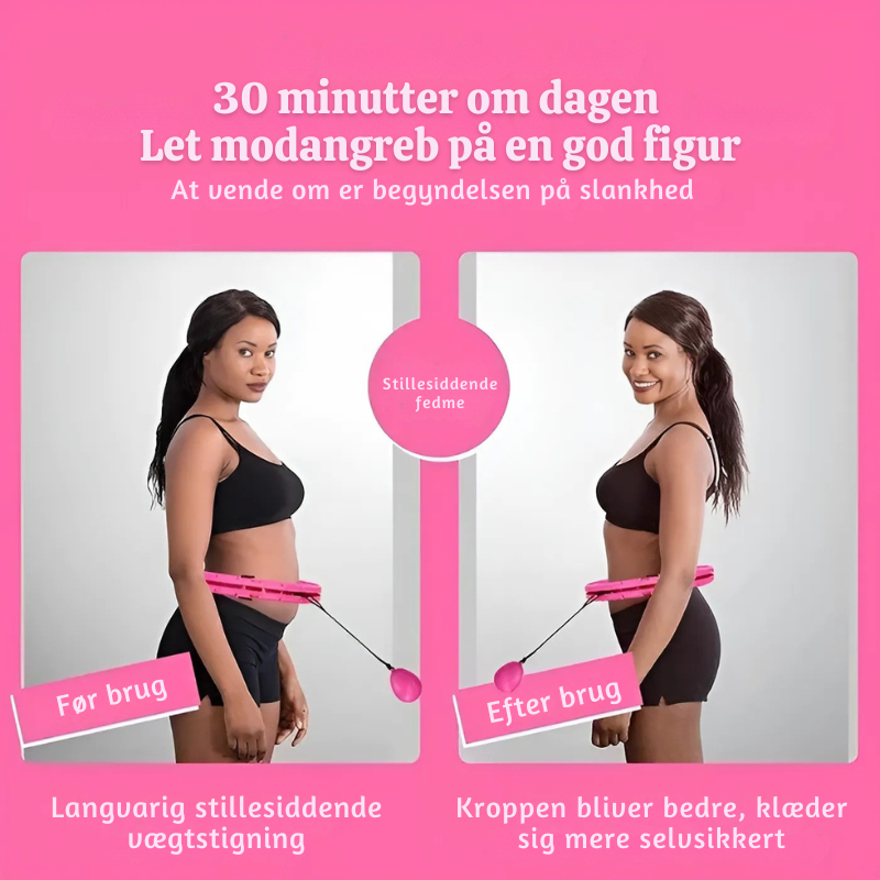 CoreOrbit™ – Smart Aftagelig Vægtet Fitnessbøjle