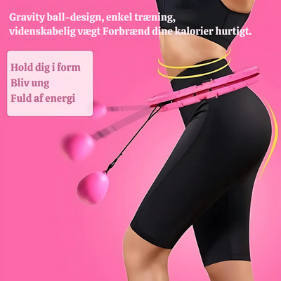 CoreOrbit™ – Smart Aftagelig Vægtet Fitnessbøjle