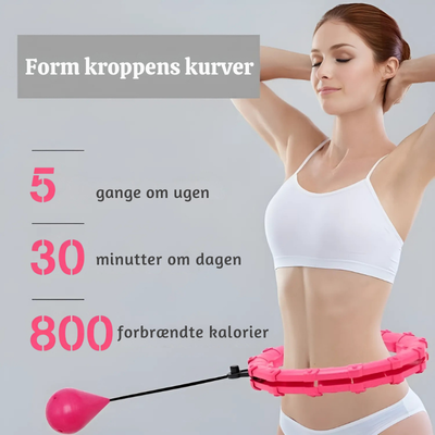 CoreOrbit™ – Smart Aftagelig Vægtet Fitnessbøjle