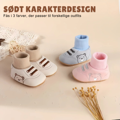 CubSteps™ – Hyggelige Sød Baby Slip-On Sko