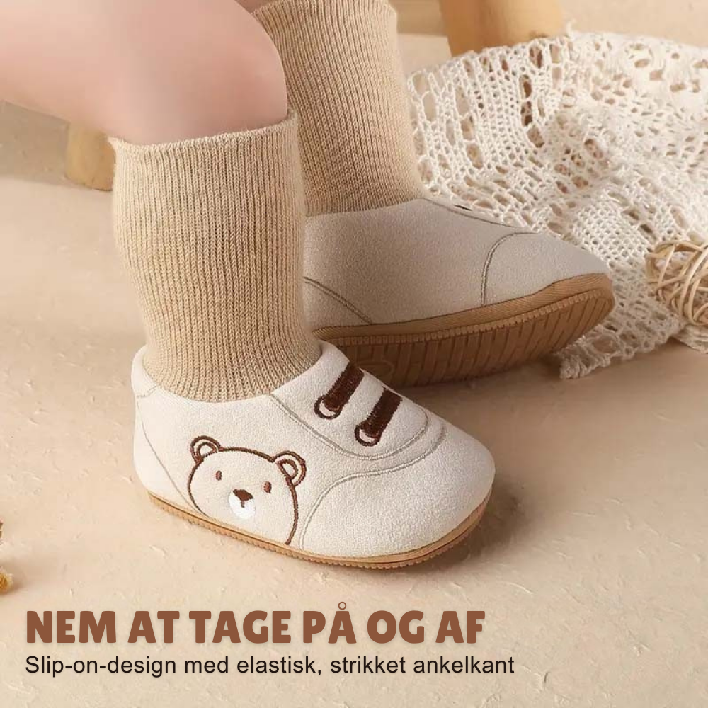 CubSteps™ – Hyggelige Sød Baby Slip-On Sko