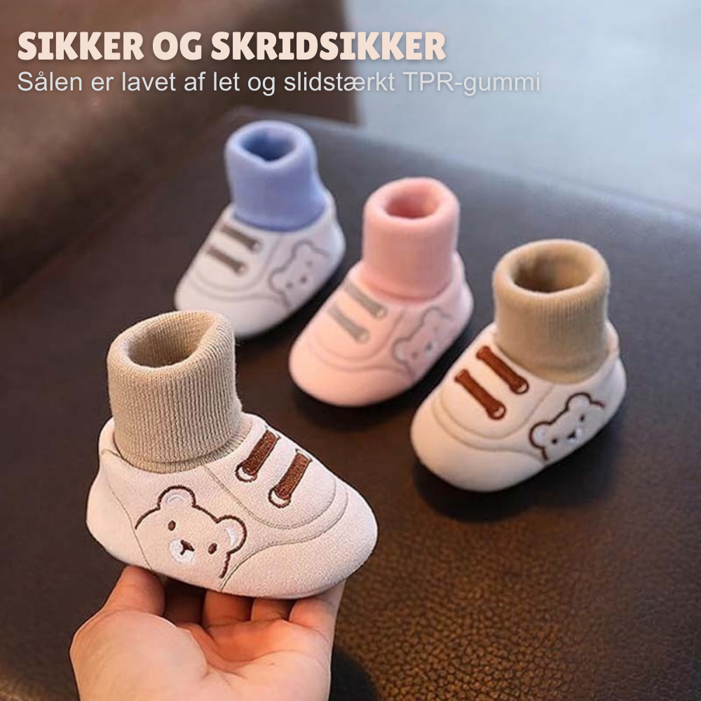 CubSteps™ – Hyggelige Sød Baby Slip-On Sko