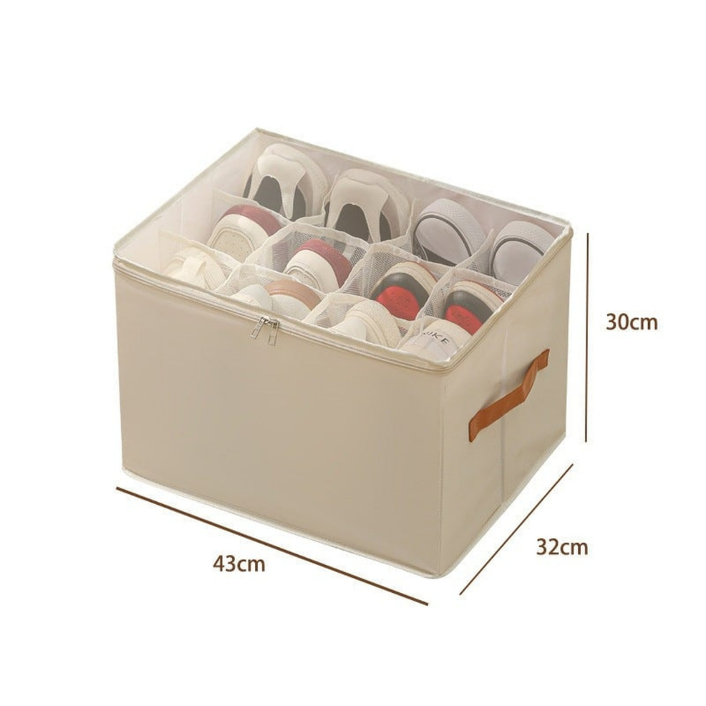 CubiqBox™ – Sammenfoldelig Pladsbesparende Opbevaringsboks