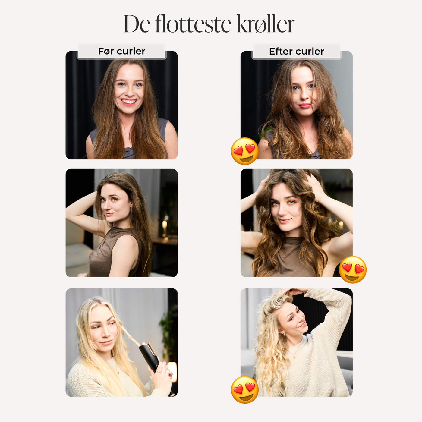 Curlify™ – Automatisk Krøllejern til Let Styling