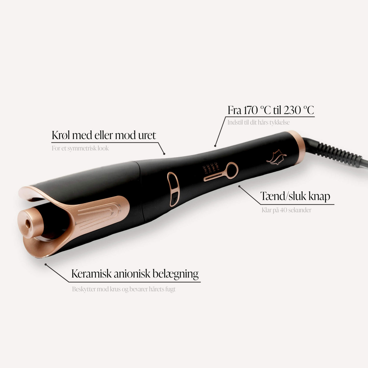 Curlify™ – Automatisk Krøllejern til Let Styling