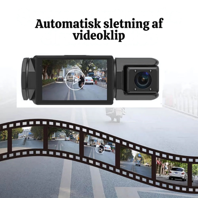 DashShield™ – Smart HD Multifunktionel Dashcam med Nattesyn