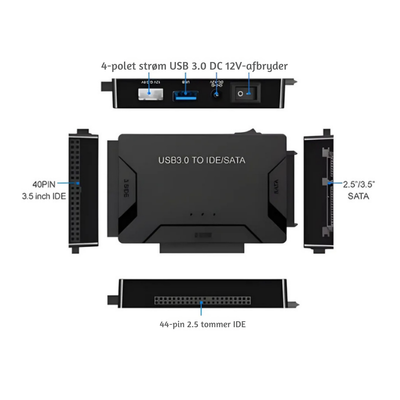 DiskSaver™ – IDE/SATA Harddisk Gendannelsesadapter
