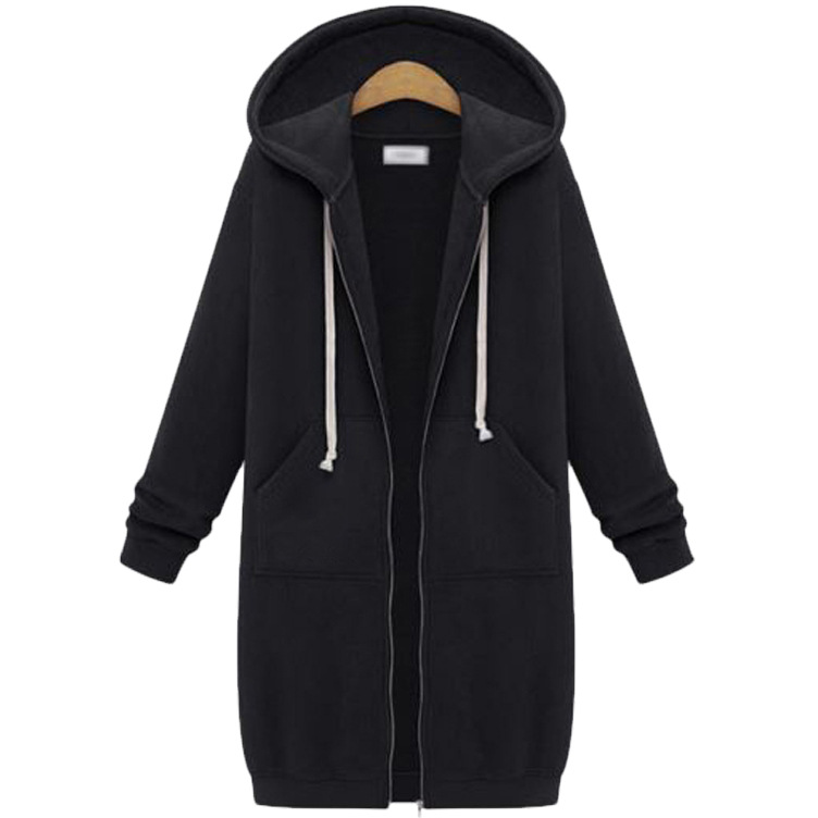 Zarah™ – Hyggelig Dame Fleece Hættetrøje med Lynlås