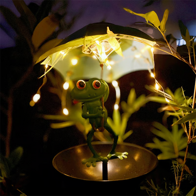 EcoGlow™ – Solcelledrevet LED-fuglefoderhus og Havelampe