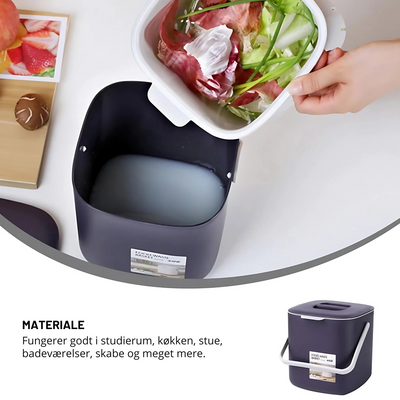 EcoSort™ – Kompakt Dobbelt Skraldespand