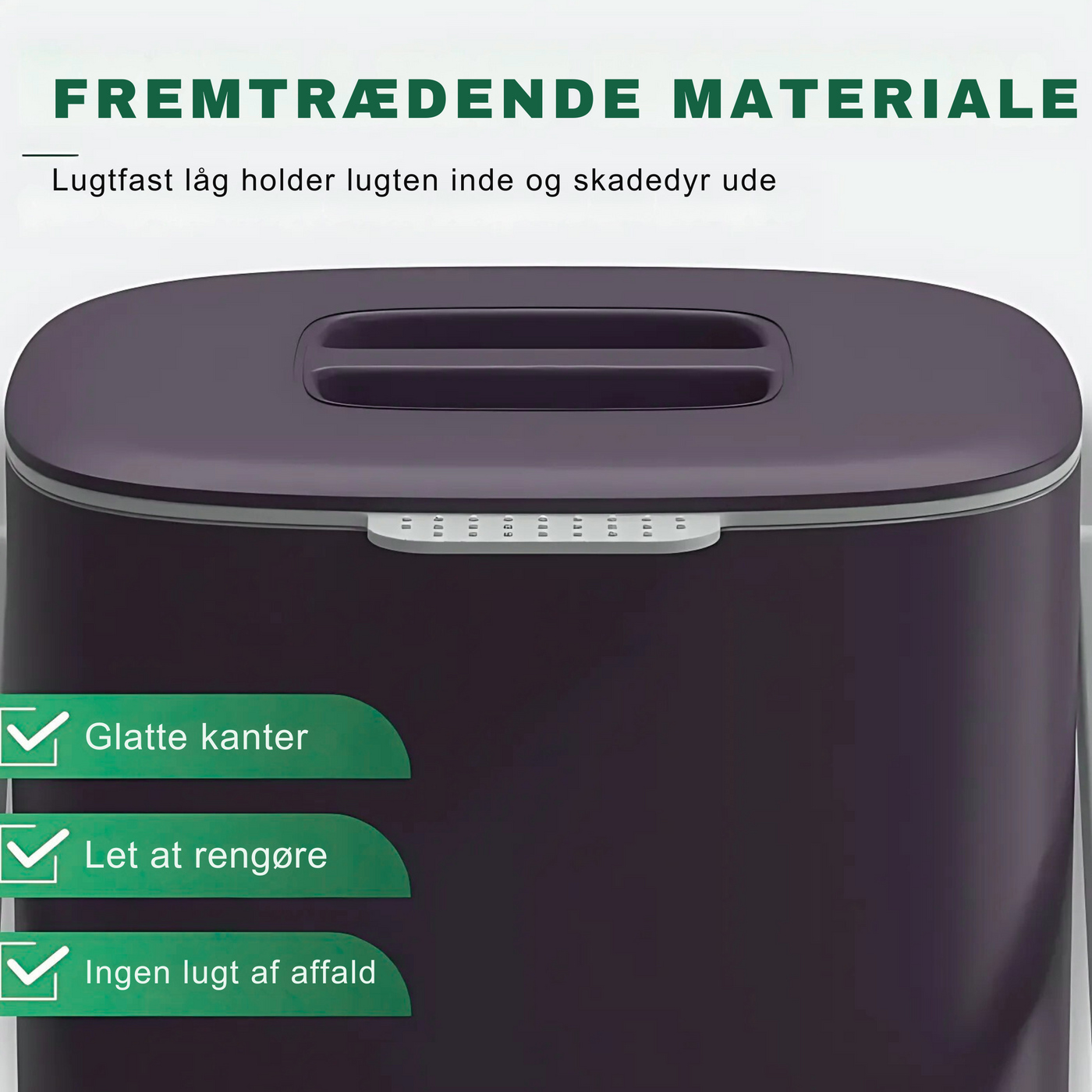 EcoSort™ – Kompakt Dobbelt Skraldespand