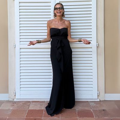 Emma™ – Elegant Flydende Asymmetrisk Kaftankjole