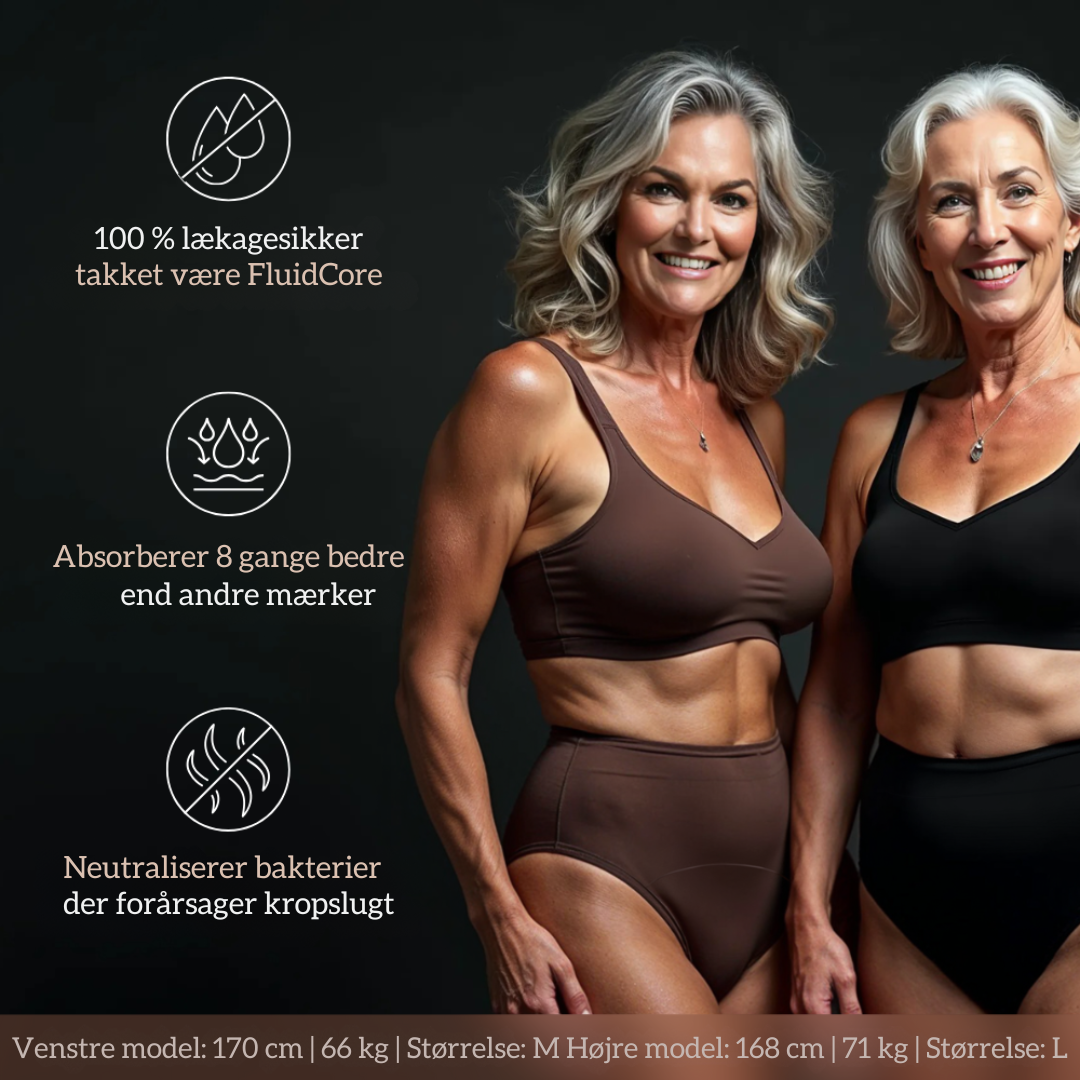 EverSure™ – Lækagesikkert Komfortundertøj