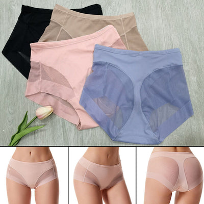 SømløsTrusse™ - Ice Silk Briefs med mellemlang talje