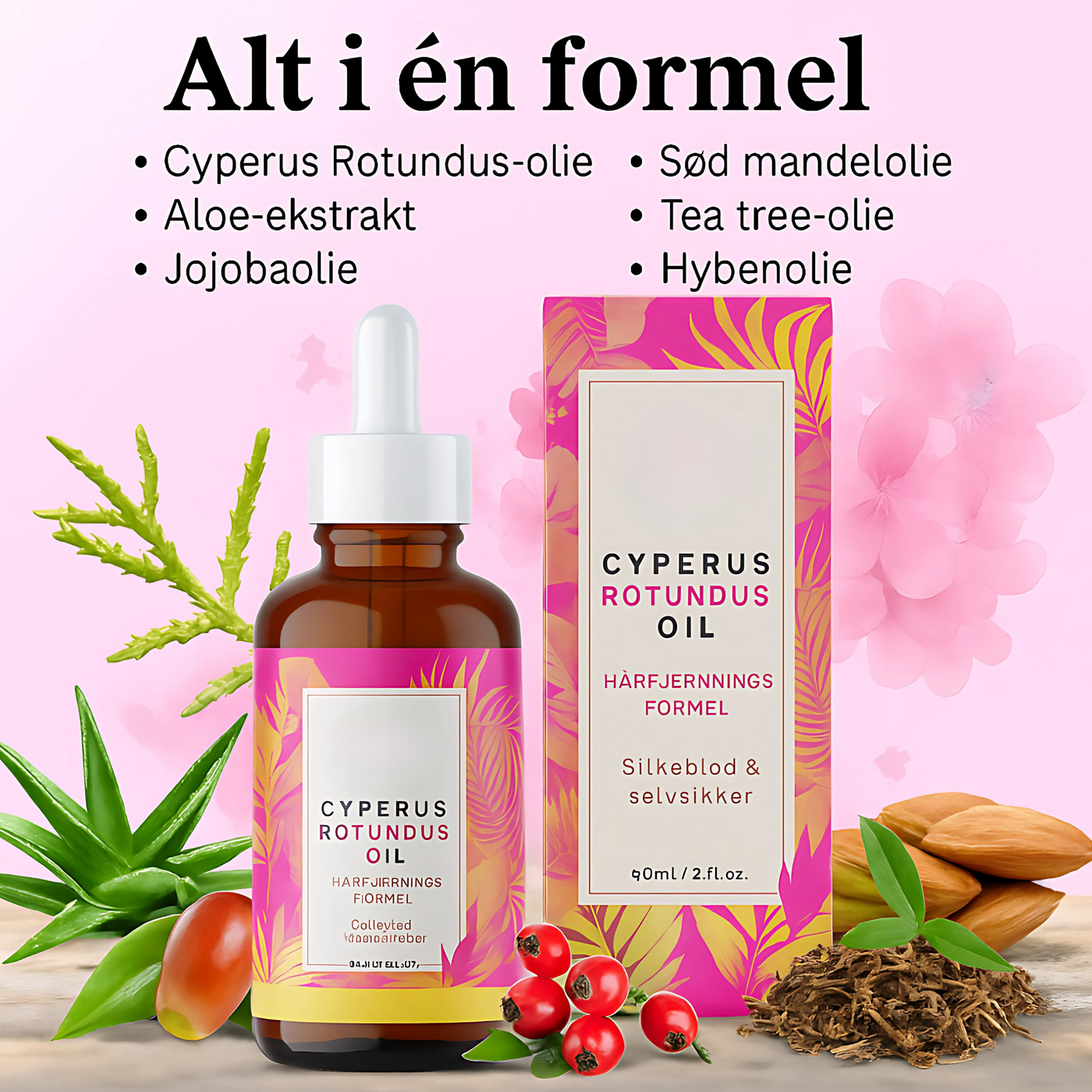 FloraSkin™ – Skånsom Hårfjerningsserum